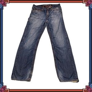 Helix Black Label Bootcut Distressed Jeans